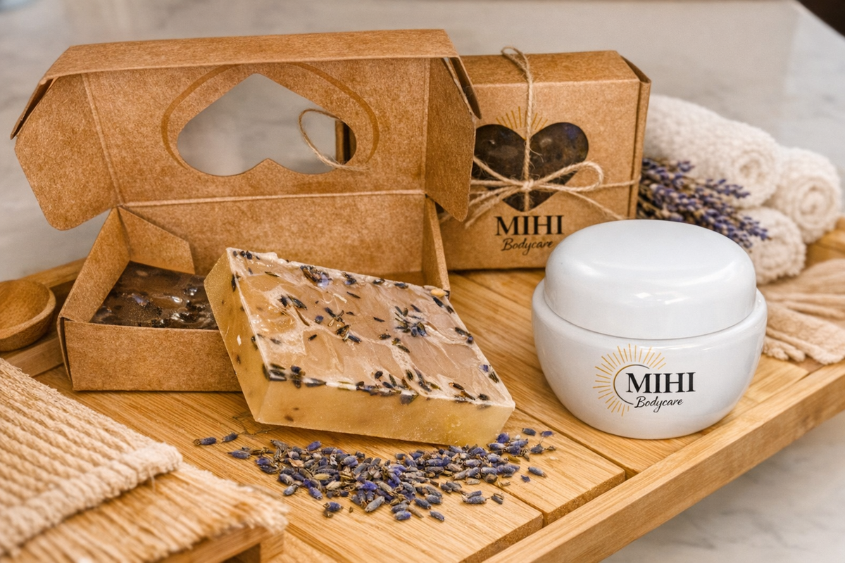 Aloe, lavender bar soap
